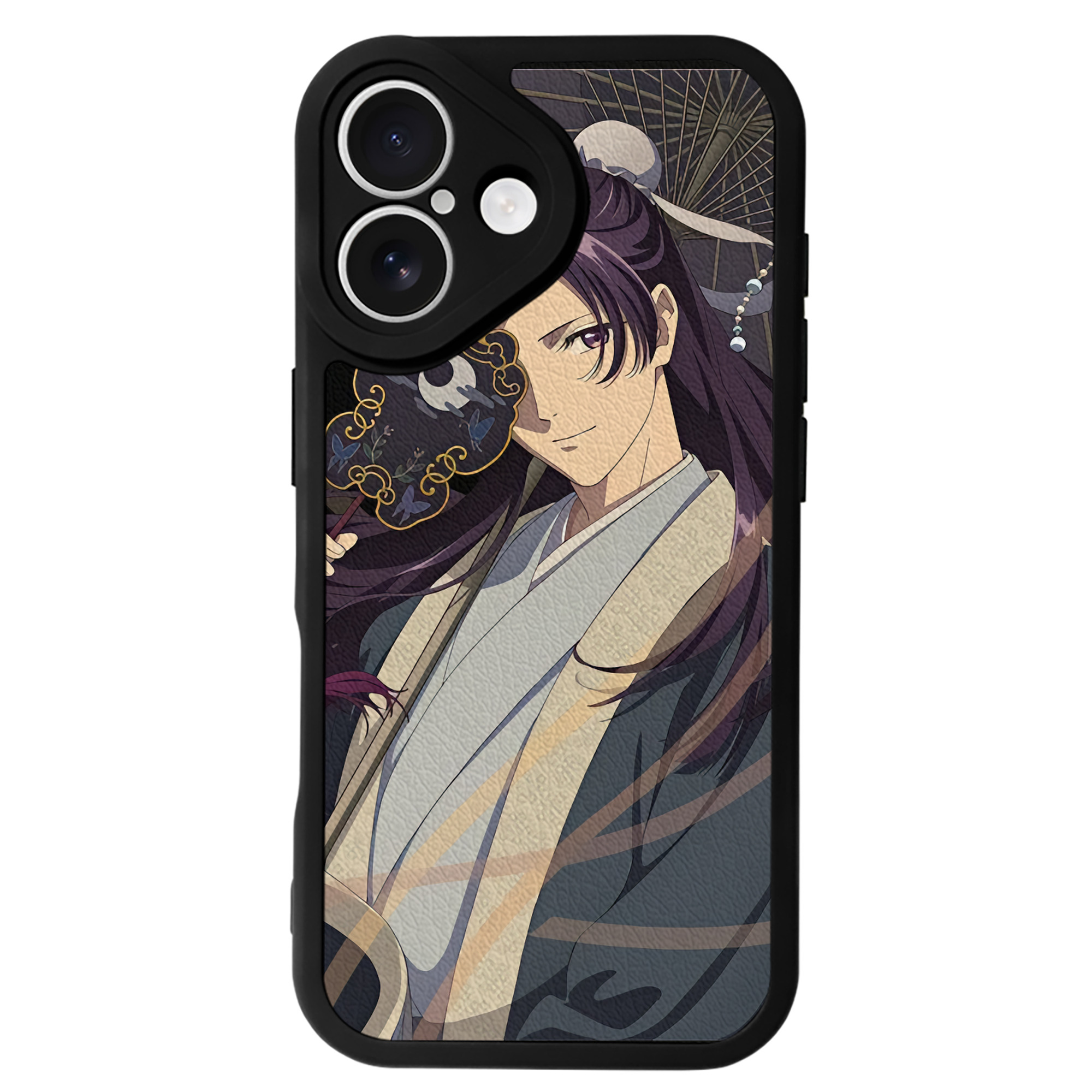 （画像用） 薬屋のひとりごと The Apothecary Diaries 【iPhone 16シリーズ対応】シリコンスマホケース（レザー調） 材質：シリコン